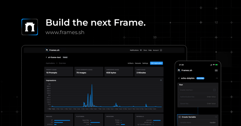 Thumbnail of Frames.sh - Build the next Farcaster App.